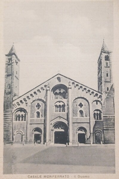 Cartolina - Casale Monferrato - Il Duomo - 1930 ca.