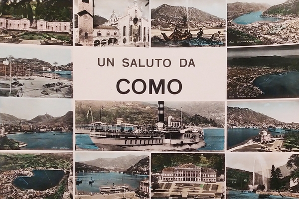 Cartolina - Un Saluto da Como - Vedute diverse - …