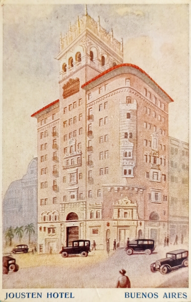Cartolina - Argentina - Buenos Aires - Jousten Hotel - …