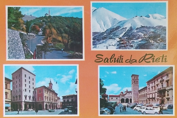 Cartolina - Saluti da Rieti - Vedute diverse - 1960 …