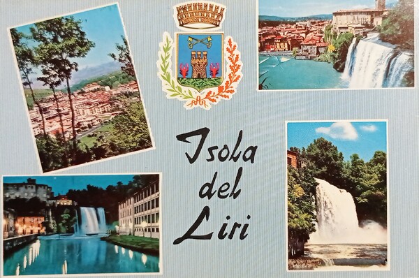 Cartolina - Isola del Liri - Vedute diverse - 1973