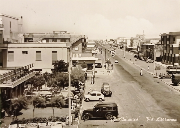 Cartolina - Torvaianica ( Roma ) - Via Litoranea - …