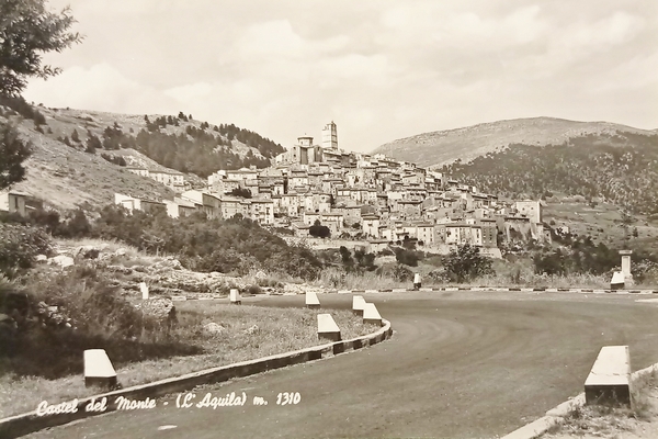 Cartolina - Castel del Monte ( L'Aquila ) - 1963