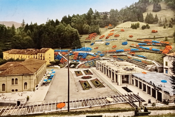 Cartolina - Recoaro Terme - Fonti Centrali - Fonte Lelia …