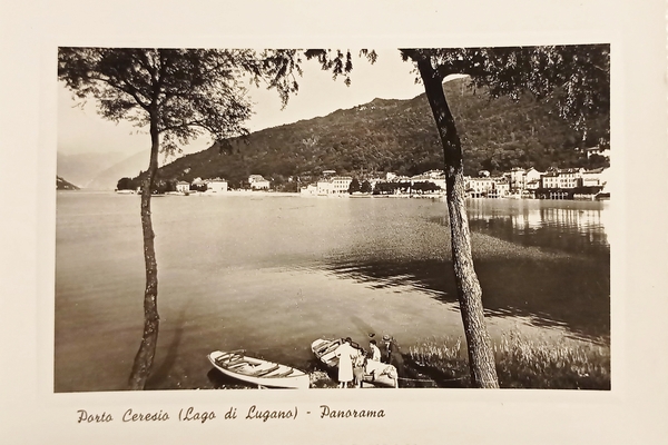 Cartolina - Porto Ceresio ( Lago di Lugano ) - …