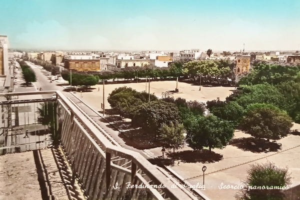 Cartolina - S. Ferdinando di Puglia - Scorcio panoramico - …