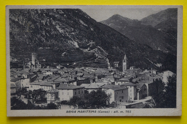 Cartolina Briga Marittima 1948