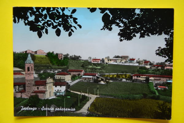 Cartolina Isolengo Scorcio Panoramico 1950