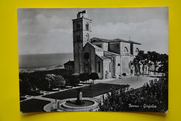 Cartolina Fermo Girfalco 1955