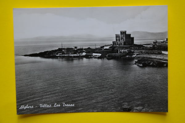 Cartolina Alghero Villino Las Tronas 1950