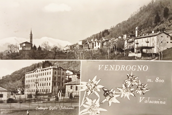 Cartolina - Vendrogno Valsassina - Vedute diverse - 1956