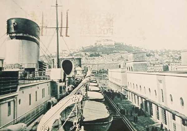 Cartolina - Napoli - La nuova Stazione Marittima vista dal …