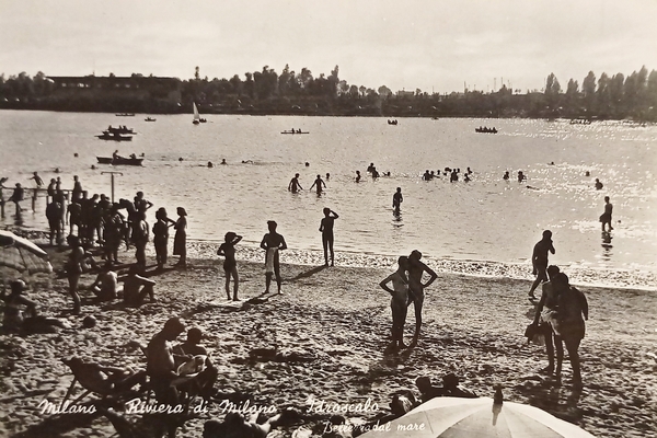 Cartolina - Milano - Riviera di Milano - Idroscalo - …