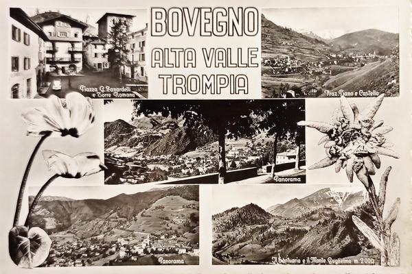Cartolina - Bovegno - Alta Valle trompia - Vedute diverse …