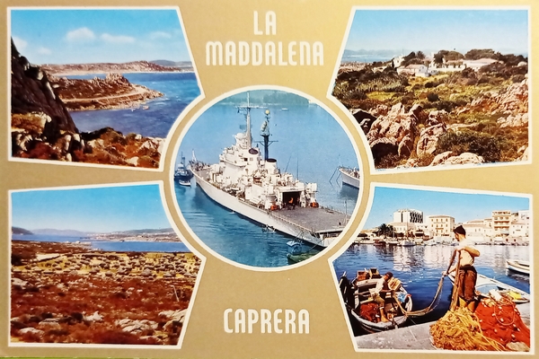 Cartolina - La Maddalena - Caprera - Vedute diverse - …