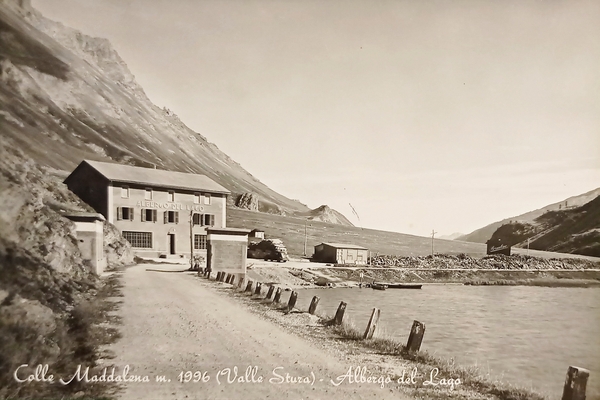Cartolina - Colle della Maddalena (Valle Stura) - Albergo del …