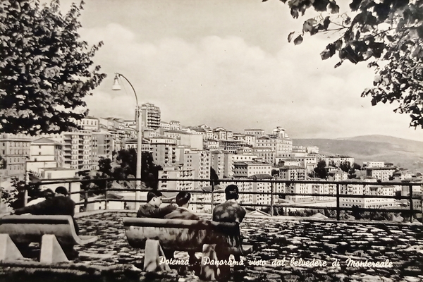 Cartolina - Potenza - Panorama visto dal Belvedere di Montereale …