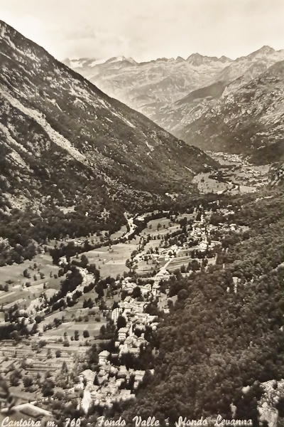 Cartolina - Cantoira - Fondo Valle - Sfondo Levanna - …