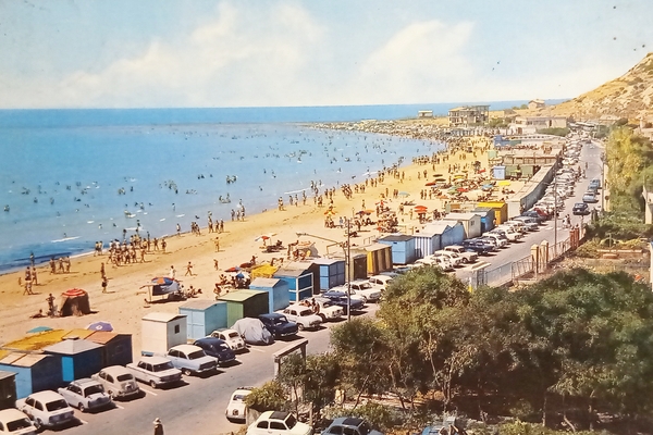 Cartolina - Porto Empedocle - La Spiaggia - 1960 ca.