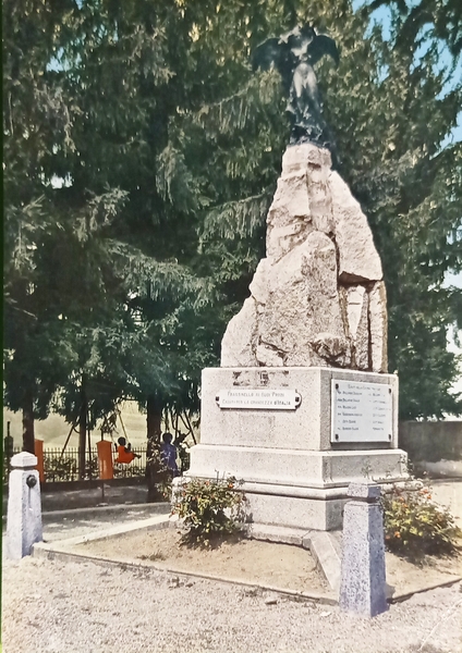 Cartolina - Frassinello Monferrato - Monumento ai Caduti - 1970