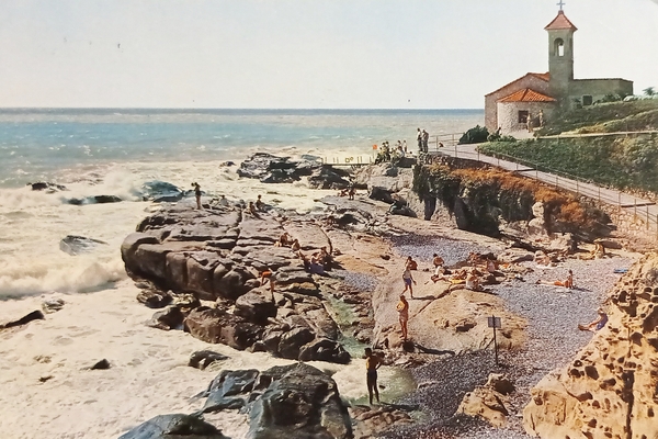 Cartolina - Bordighera - Riviera dei Fiori - Scogliera di …