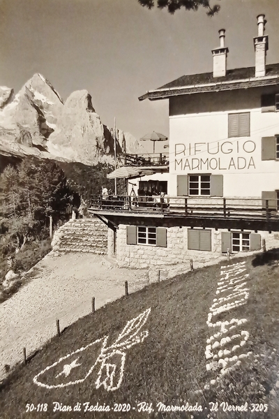 Cartolina - Pian di Fedaia - Rifugio Marmolada - Il …