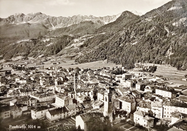 Cartolina - Svizzera - Poschiavo - Panorama - 1966