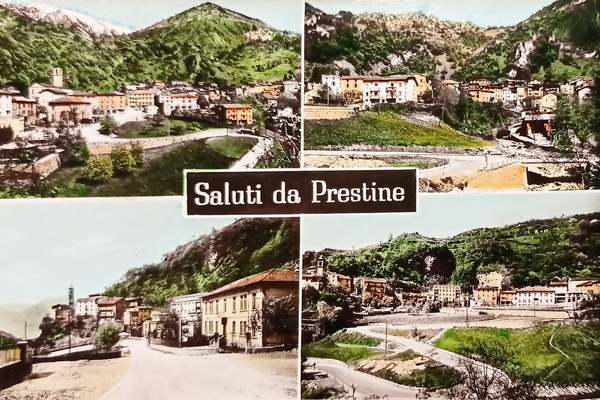 Cartolina - Saluti da Prestine - Vedute diverse - 1972