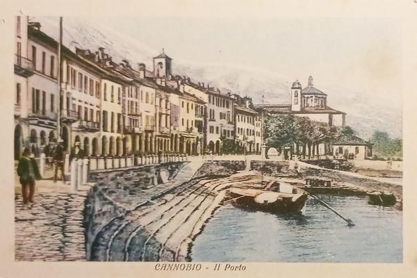 Cartolina - Cannobio - Il Porto - 1930 ca.