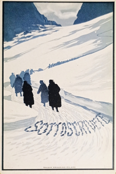 Cartolina Militare WWI Propaganda - Banca Commerciale Italiana - 1914 …