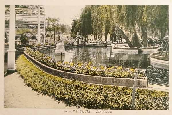 Cartolina - Spagna - Valencia - Los Viveros - 1920 …