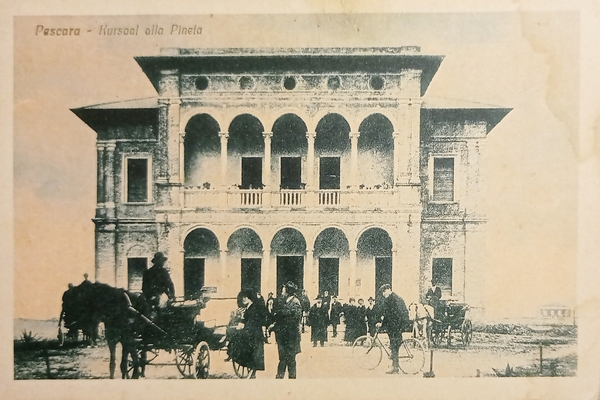 Cartolina - Pescara - Kursaal alla Pineta - 1910 ca.