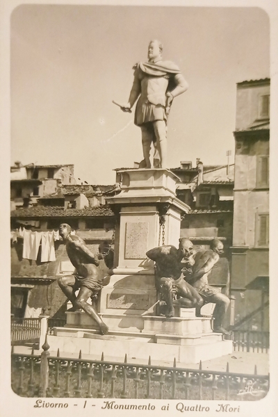 Cartolina - Livorno - Monumento ai Quattro Mori - 1925 …