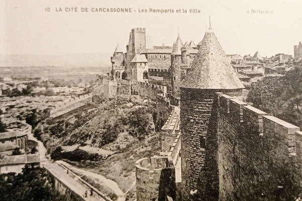 Cartolina Francia - La Cité de Carcassonne - Les Remparts …