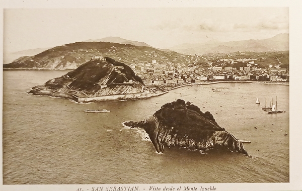 Cartolina - Spagna - San Sebastián - Vista desde el …