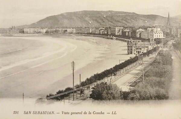 Cartolina - Spagna - San Sebastián - Vista general de …