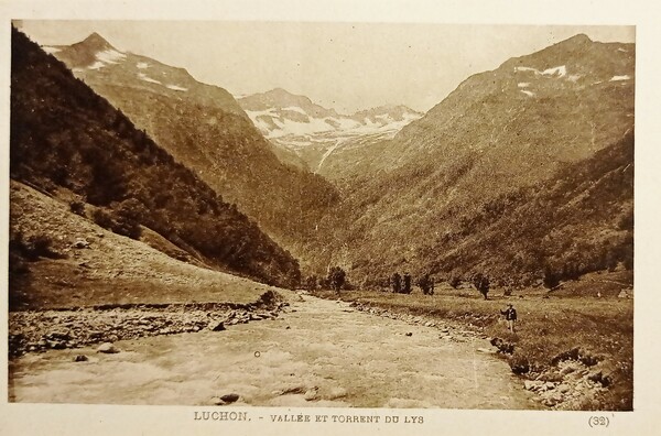Cartolina - Francia - Luchon - Vallee et Torrent du …