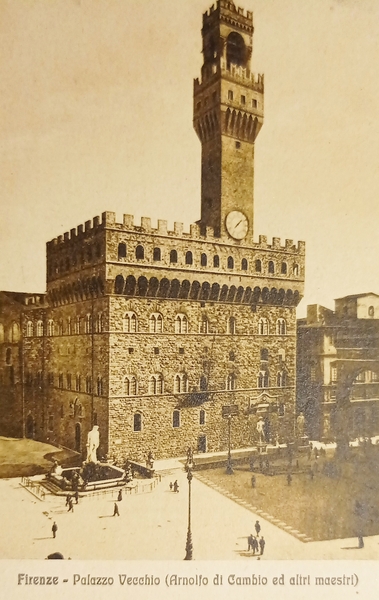 Cartolina - Firenze - Palazzo Vecchio (Arnolfo di Cambio e …