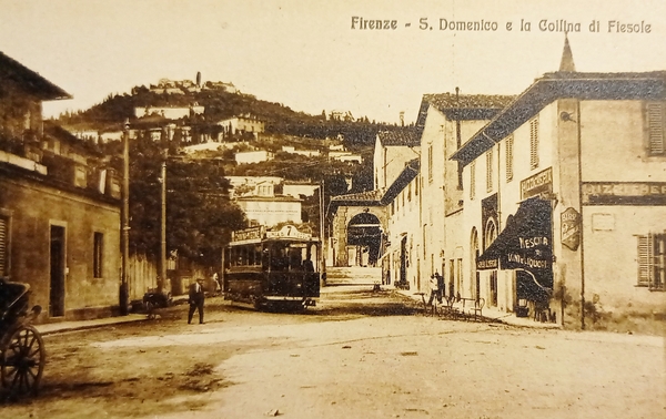 Cartolina - Firenze - San Domenico e la Collina di …