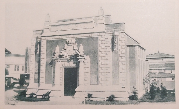 Cartolina - Foire de Milan - Exposition Espagnole - 1928