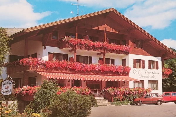Cartolina - Cafè Pension Sonnblick - Perca ( Bolzano ) …