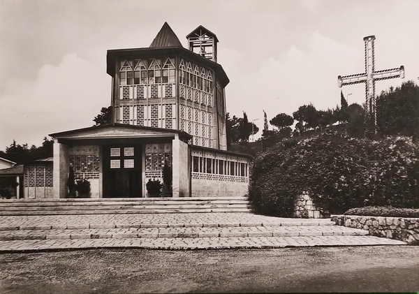 Cartolina - Larderello ( Pisa ) - Chiesa Parrocchiale - …