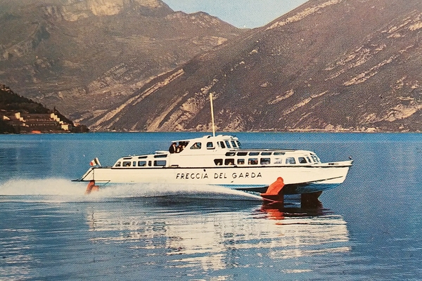Cartolina - Lago di Garda - Aliscafo - Freccia del …