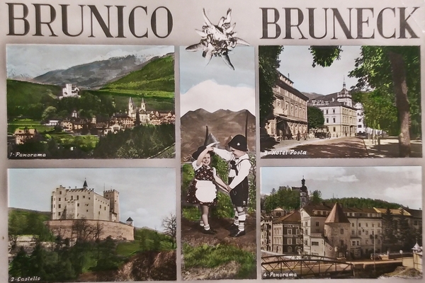 Cartolina - Brunico ( Bolzano ) - Vedute diverse - …
