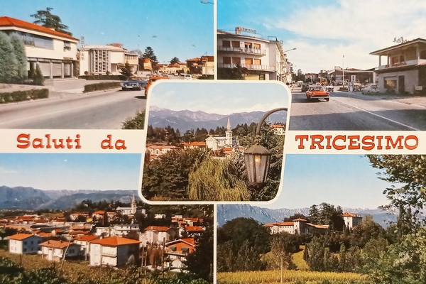 Cartolina - Saluti da Tricesimo ( Udine ) - Vedute …