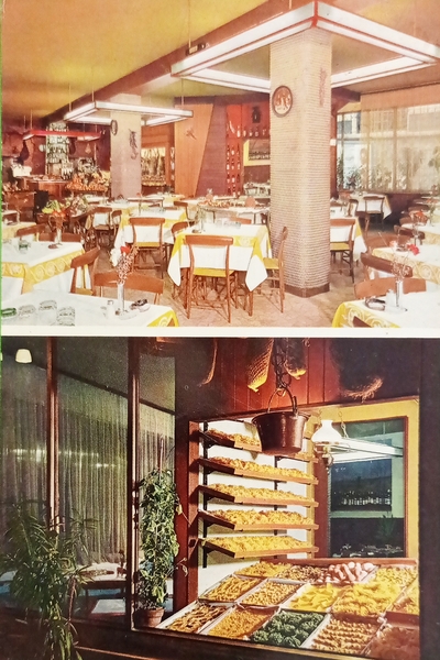 Cartolina - Ristorante Zeffirino (Genova) e S. Silvestro ( Modena …