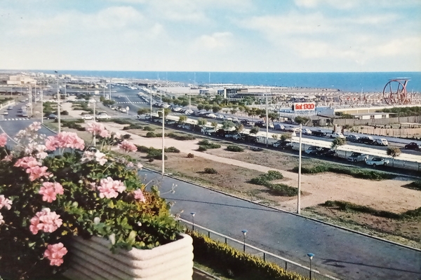 Cartolina - Ostia Lido - Panorama Parziale - 1971