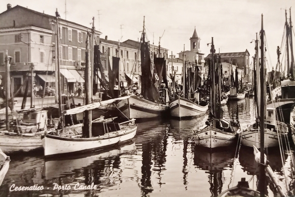 Cartolina - Cesenatico - Porto Canale - 1960 ca.