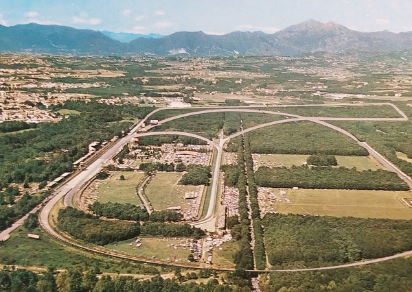 Cartolina - Autodromo Nazionale di Monza - Dall'aereo - 1965 …