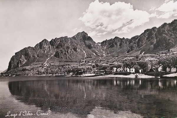 Cartolina - Lago d'Idro - Crone - 1955 ca.